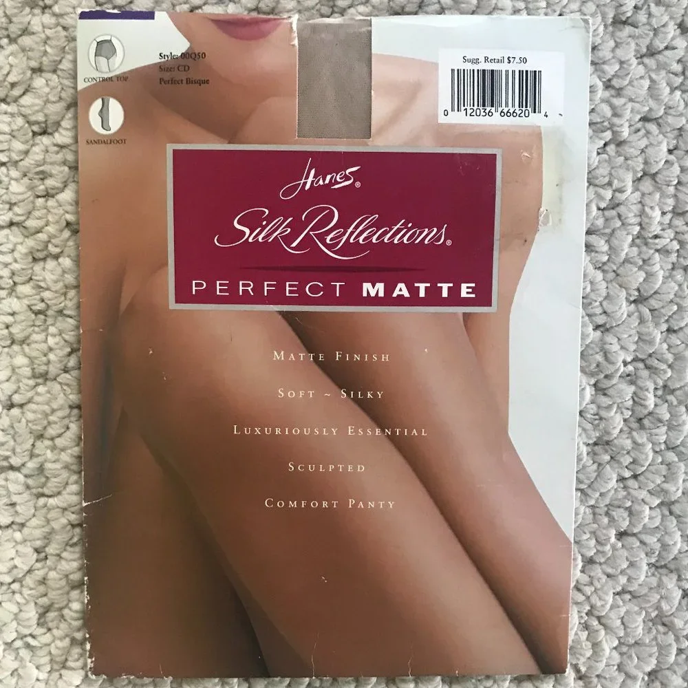 Hanes.Silk Reflections 2 Pairs Pantyhose